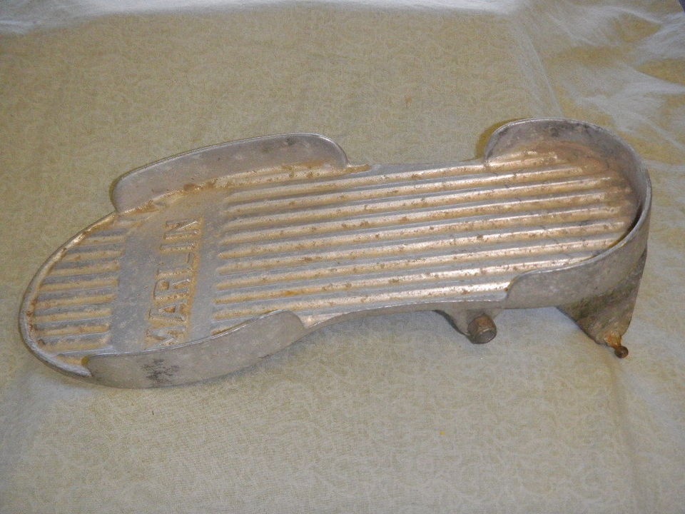 old Marlin Boat Hot Rod Rat Gas Pedal Kustom metal