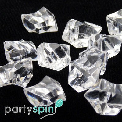 Acrylic Ice Rocks Table Scatter Confetti 600 pc BULK