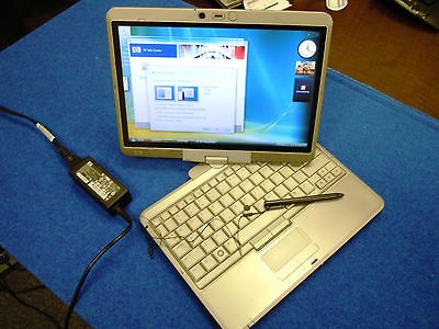 hp EliteBook 2730p AT786US 12 TABLET Webcam C2D 1.86 4GB 120GB FPrint 