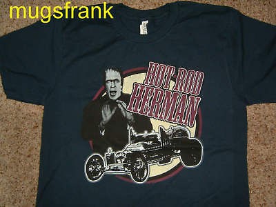 New The Munsters Tv Show Hot Rod Herman T Shirt