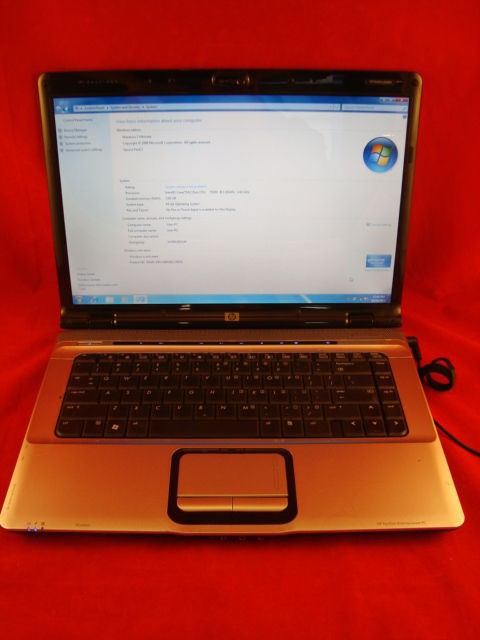 HP Pavilion dv6000 15.4 Intel Core 2 duo 1.83GHz 250GB HDD 3GB RAM