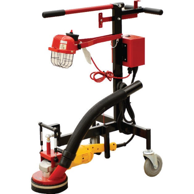 Edge Grinder Polisher Concrete Surface Grinder Edge Machine Dust 