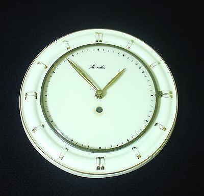 VTG BEAUTIFUL MAUTHE CLOCK WALL KITCHEN GERMANY