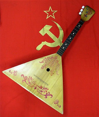   Prima balalaika 3 string ORIGINAL folk Instrument Leningrad 1963 USSR