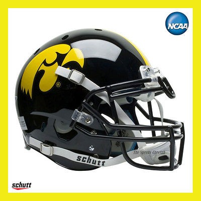 IOWA HAWKEYES OFFICIAL FULL SIZE XP REPLICA FOOTBALL HELMET by SCHUTT