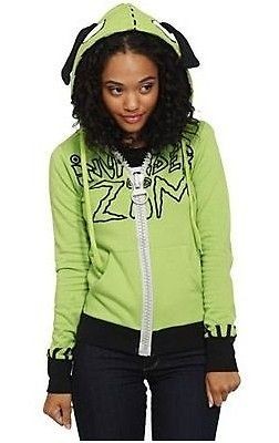 InVaDeR ZiM ~ Junior Size Womens Zip Hoodie Hoody S M L XL NWT