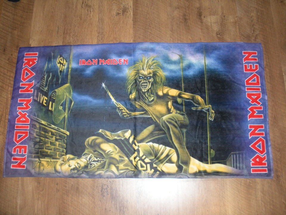 IRON MAIDEN   BEACH,SPORT​& HOME TOWELSMEGA RARE