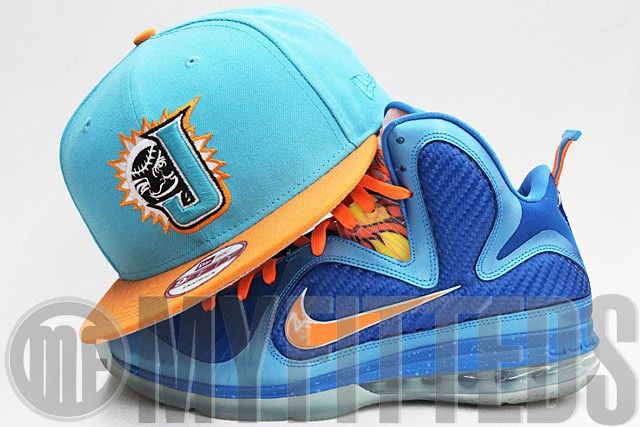 Jacksonville Suns Lebron 9 China Edition Matching New Era 9Fifty 