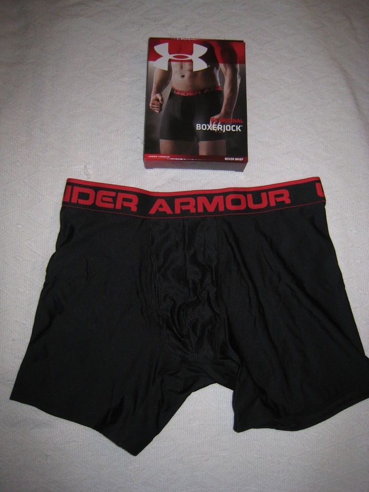 Pair Under Armour Mens Boxer Jock M L XL XXL 6 inch inseam 