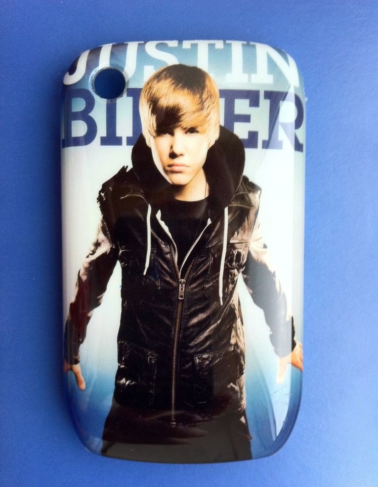 Justin Bieber New Blackberry Curve 8520/8530/9300 Back Plastic Case 