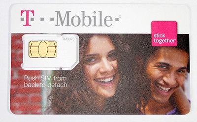 New T Mobile Sim Card Unactivated 64k Tmobile 4G Sim T Mobile Sim