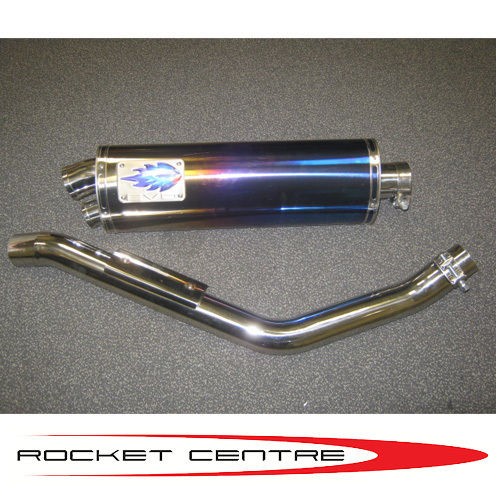 Blue Flame Exhaust Kawasaki ZX 6R 2000 brand new