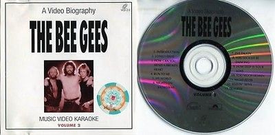   Bee Gees Video Biography MV Karaoke Polydor Rare Singapore VCD FCS514