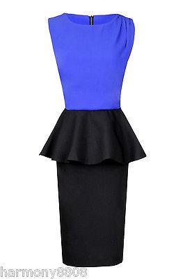 alice olivia peplum dress in Dresses