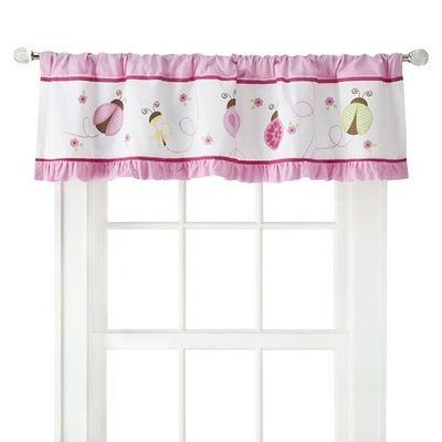 CIRCO LADYBUG WINDOW VALANCE FROM TARGET NEW