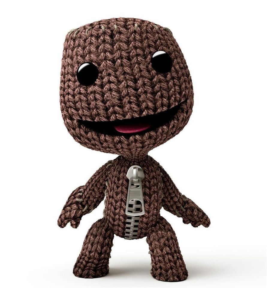 Sackboy Little Big Planet 5 x 7 Iron on Transfer