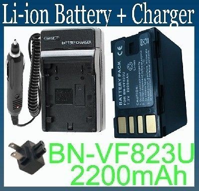   +Charge​r for JVC Everio GZ HM200 GZ HM200AU GZ HM200BU GZ HM200RU