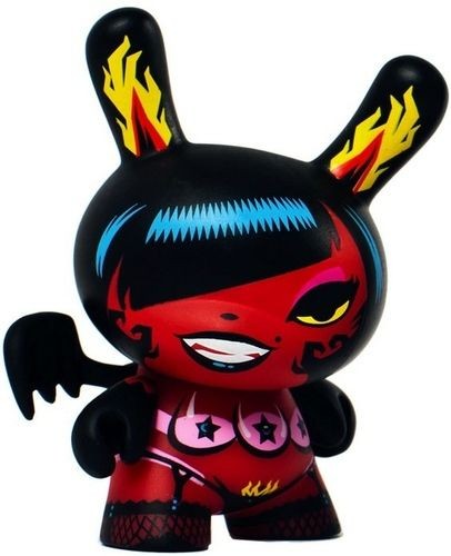   OOH LA LA by KRONK (Chase) Ratio ?/?? 2012 Series KIDROBOT Devil Girl