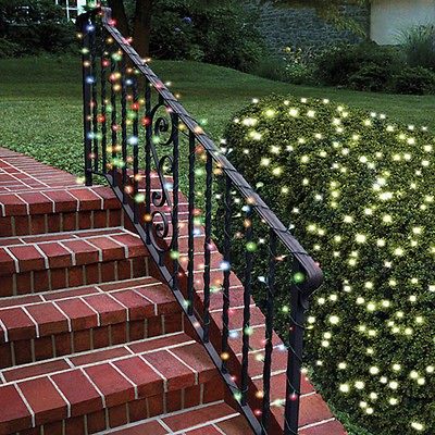 Solar Powered Christmas Outdoor String Led Lights Multi