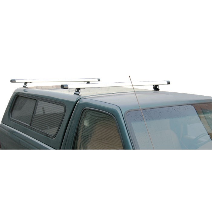 Black Universal Pickup Topper J1000 Ladder roof rack w/ 65 bars