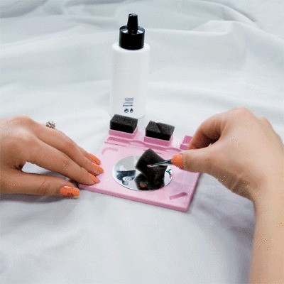 Konad NailArt Clean Pad Holde.Ring Stamper.Buffer​.Pump