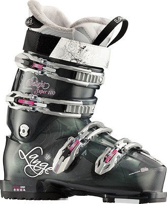 LANGE EXCLUSIVE DELIGHT SUPER WOMENS SKI BOOTS   24.5 (USA Womens 6 