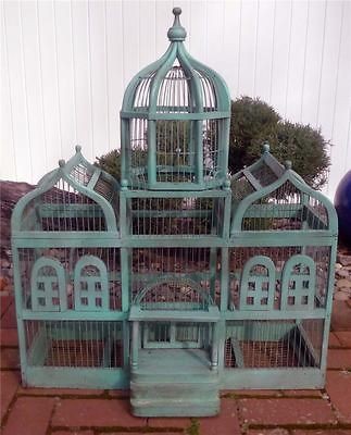 Large Vintage Birdcage Wedding Decor Bohemian Shabby Chic Style