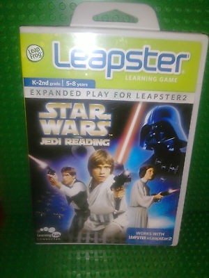 Leap Frog Leapfrog Leapster 2 learning path game Srar Wars Jedi 