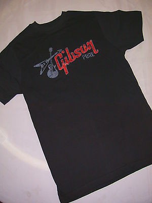 Gibson Les Paul and flying V classic guitar t shirt new Black XL