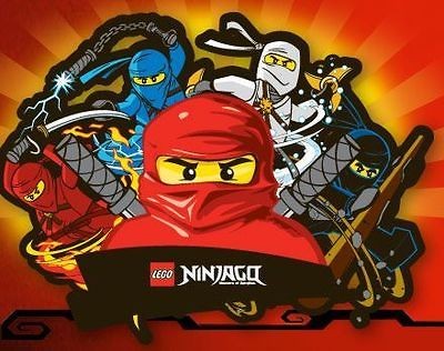 Lego Ninjago Ninja Group ~ Edible Image Icing Cake, CupcakeTopper