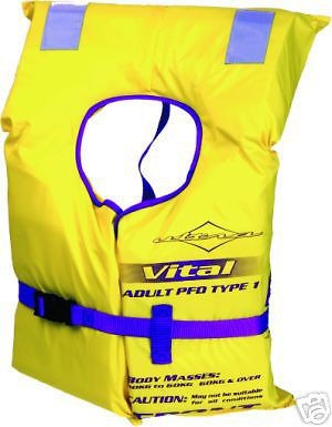 ULTRA LIFE JACKETS BUDGET BOAT PFD1 VEST No.1 BRAND