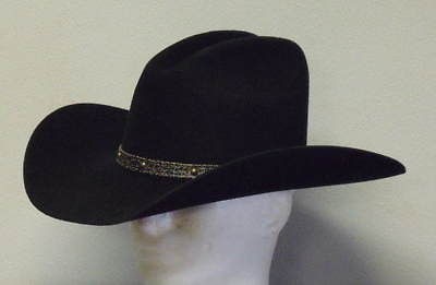 RESISTOL TATTOOS JASON ALDEAN 3XXX WOOL COWBOY WESTERN HAT