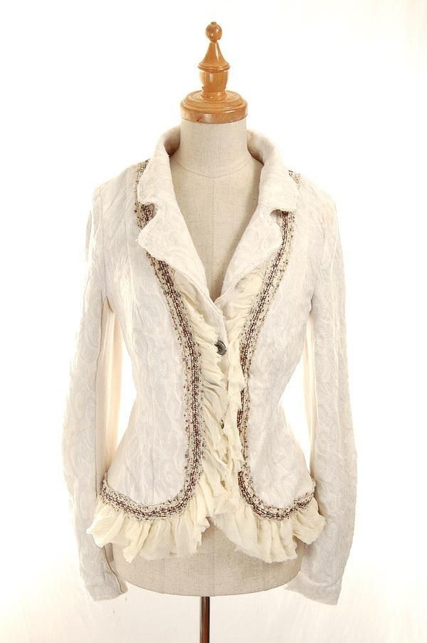 free people ruffle jacket in Coats & Jackets