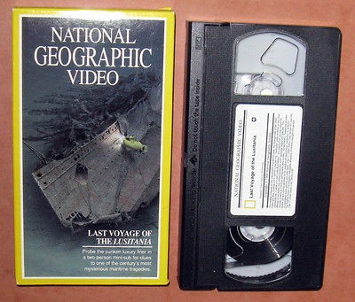 National Geographic   Last Voyage of the Lusitania (VHS, 1994)