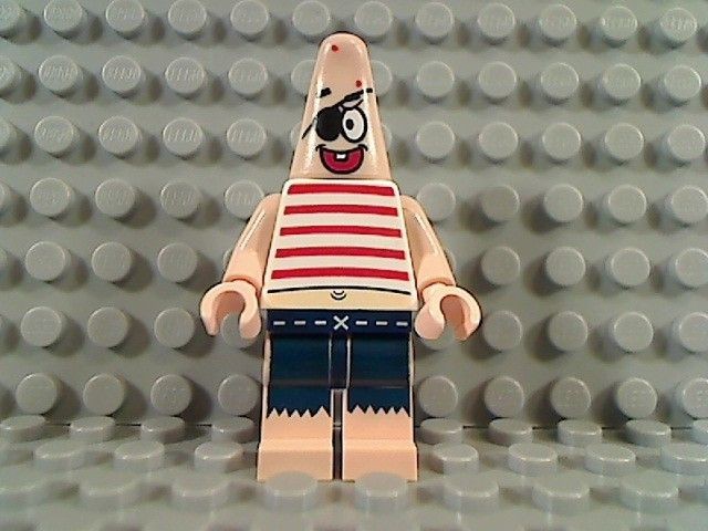 LEGO PATRICK Pirate Spongebob Squarepants Minifigure The Flying 