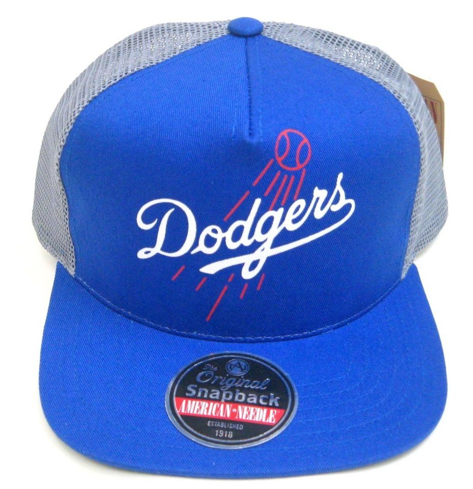 MLB American Needle L.A. Dodgers Vintage Gatekeeper Mesh Back Snapback 