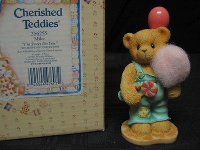   Teddies Mike #356255 Boy w/Cotton Candy Balloon Im Sweet on You