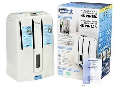 DeLonghi DD45P 45 Pint Dehumidifier with PUMP