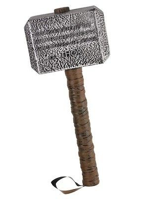 Thor Hammer Marvel Weapon Adult Men Costume 48cm Toy