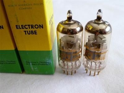 pr NOS Amperex 8416 *PQ* Tube Triple Mica,O ​getter Amp USA **3 Day 