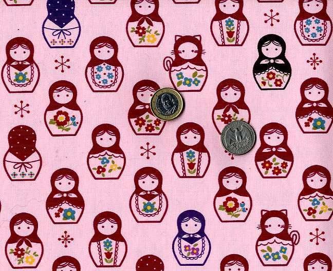 matryoshka fabric in Fabric