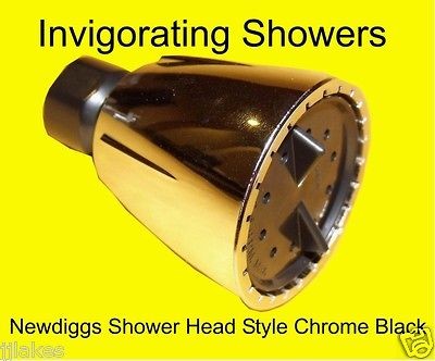 NEW High Pressure Shower Head High Power Flow 12.5 GPM Showerhead Free 