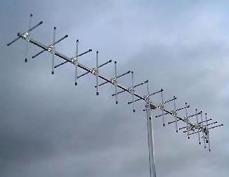 70cm 13 ELEMENT CROSSED YAGI ANTENNA 430 440MHz