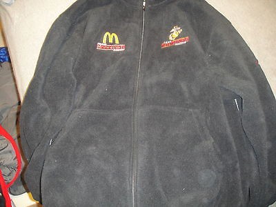 Ford Racing McDONALDS Racing Marines Racing Full Zip Fleece 2XL