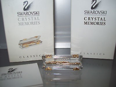 SWAROVSKI MEMORIES CRYSTAL MOMENTS FLUTE ( MUSICAL ) 191601 RET 2001