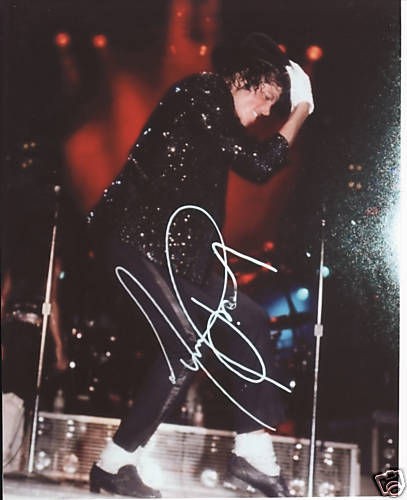 signed michael jackson in Entertainment Memorabilia