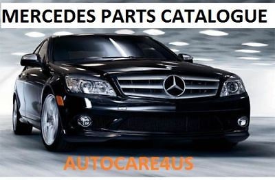 FULL COMPLETE MERCEDES PARTS CATALOGUE EPC 2 DISC