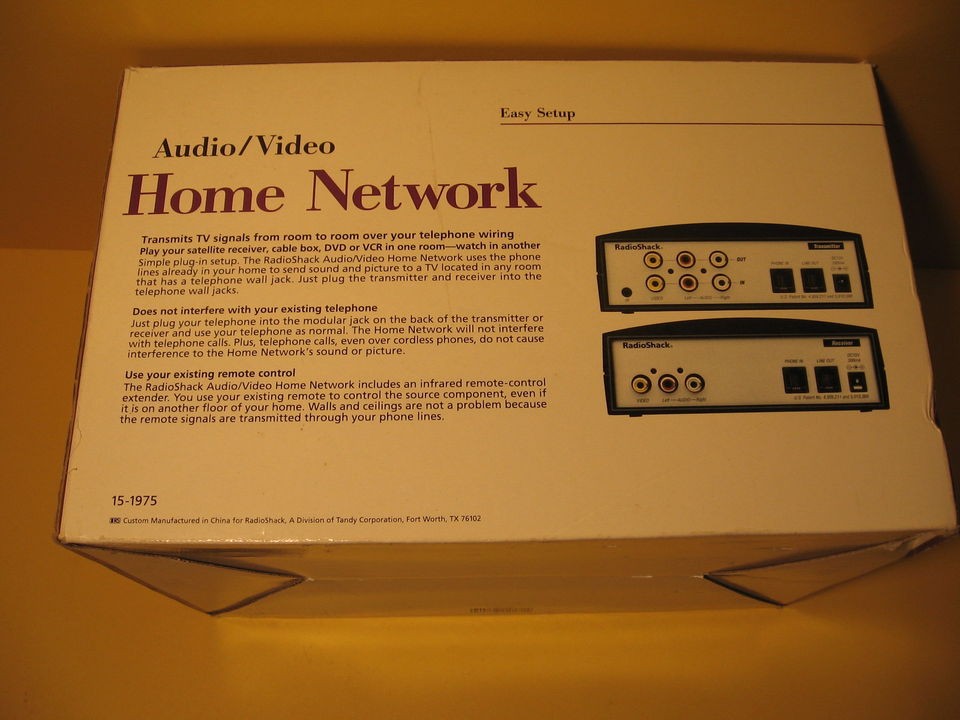 RADIO SHACK MD 15 1575 AUDIO VIDEO HOME NETWORK TRANS RECEIVER FREE 