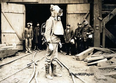 Draeger Oxygen Helmet Avondale Shaft Coal Mine PA