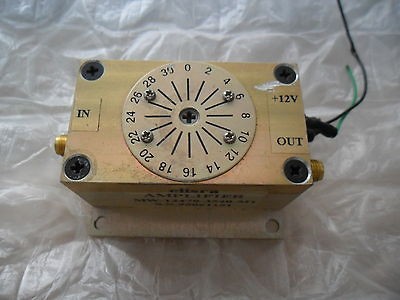   Adjustable Power Amplifier MW 13479 3540 ​M1 +12V SMA RF Microwave